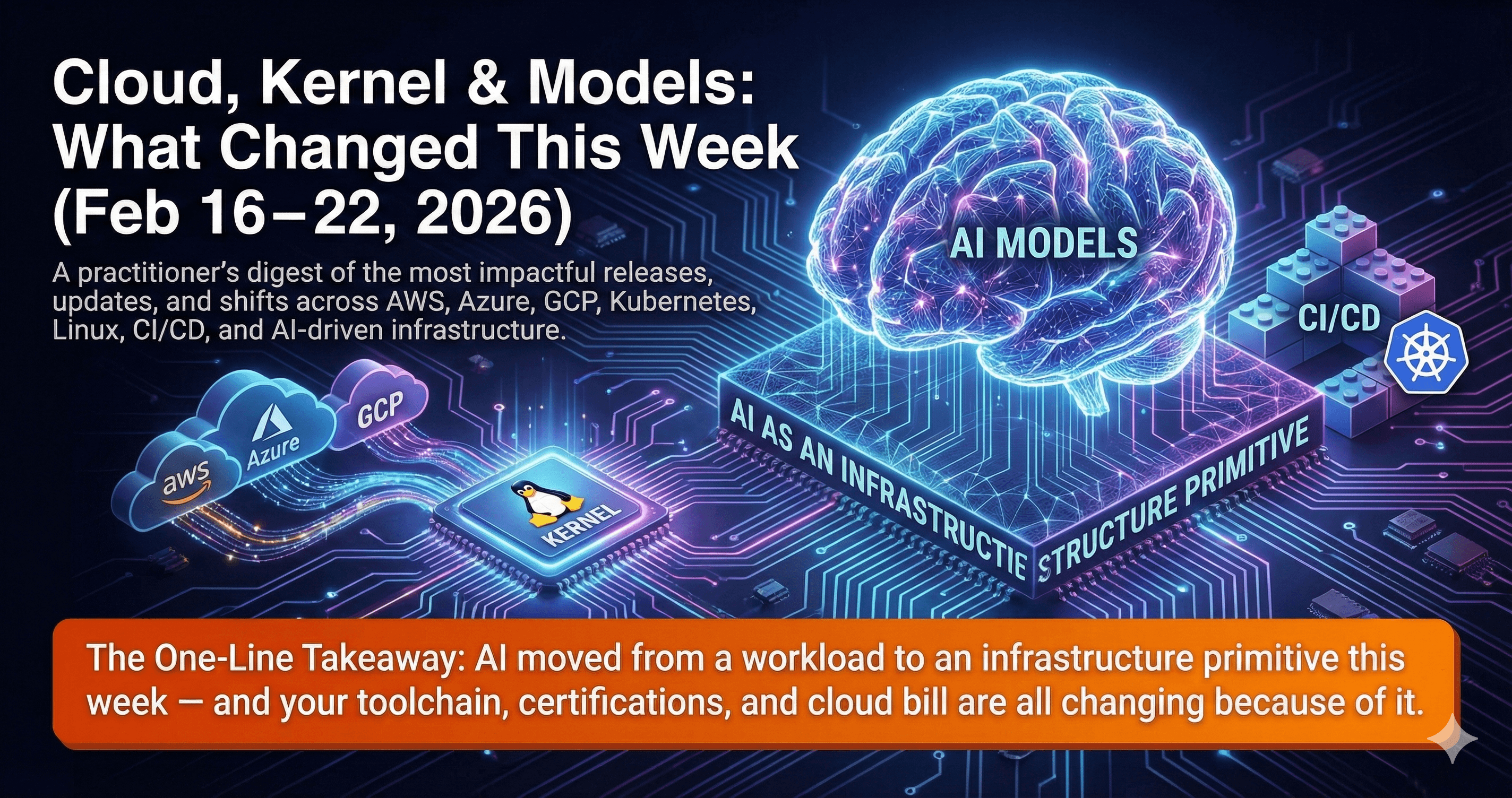 Cloud, Kernel & Models: What Changed This Week (Feb 16–22, 2026)